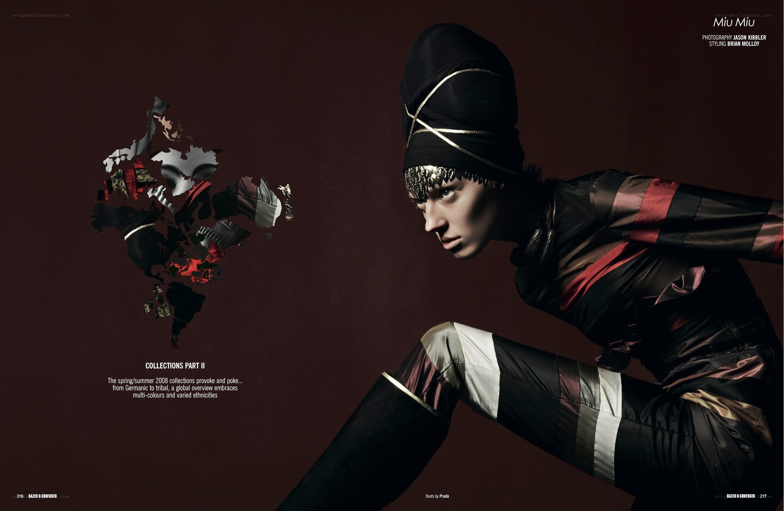 Miu Miu fashion editorial