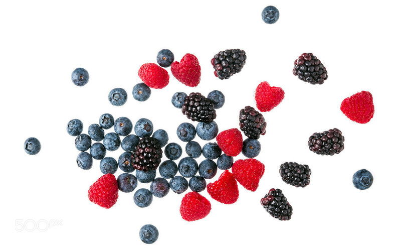 Mixed Berries Scattered