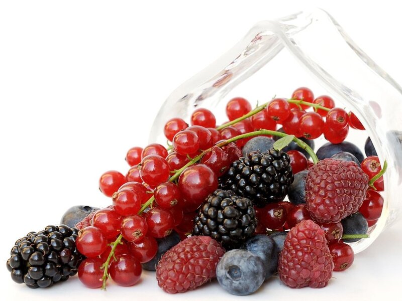 Mixed Berries Spilling