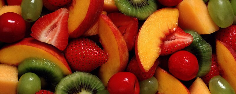 Mixed Fruit Salad — Red, Fresh