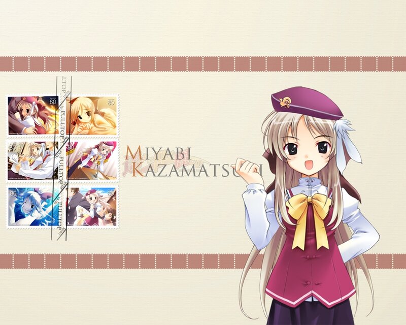 Miyabi Kazamatsuri character art