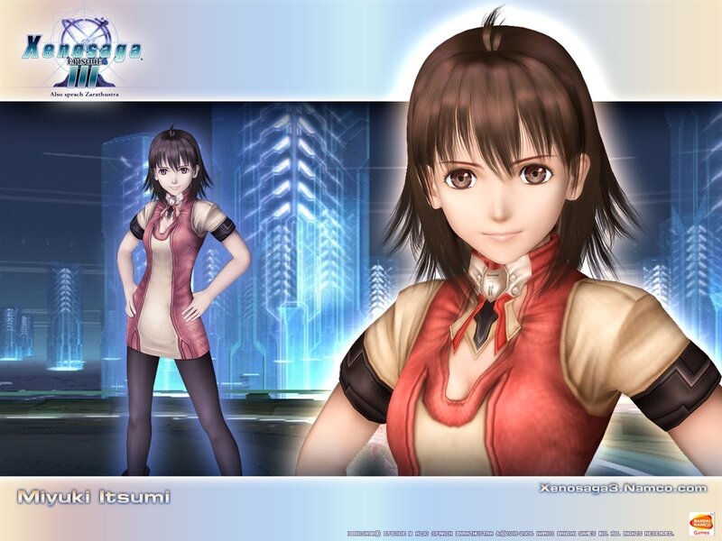 Miyuki Itsumi from Xenosaga Episode III