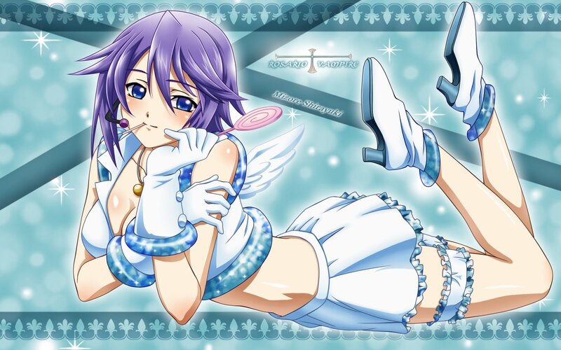 Mizore Shirayuki from Rosario + Vampire