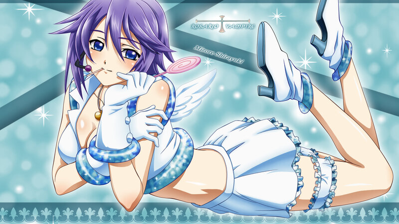 Mizore Shirayuki from Rosario + Vampire