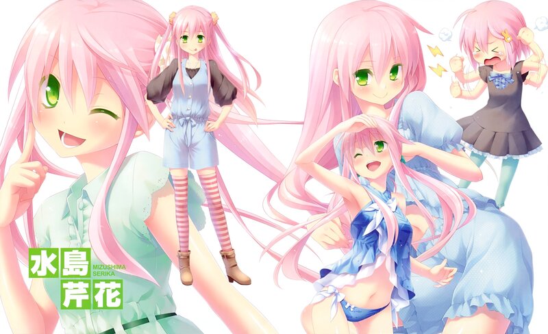 Mizushima Serika character art