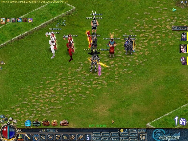 MMORPG gameplay screenshot