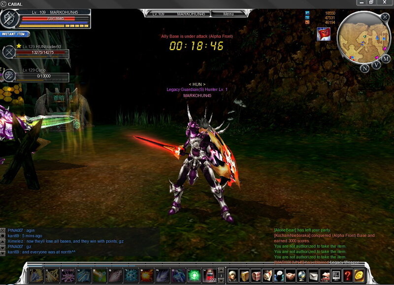 MMORPG gameplay screenshot