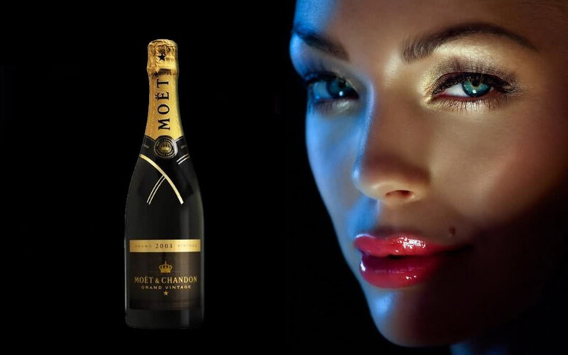 Moët & Chandon champagne bottle