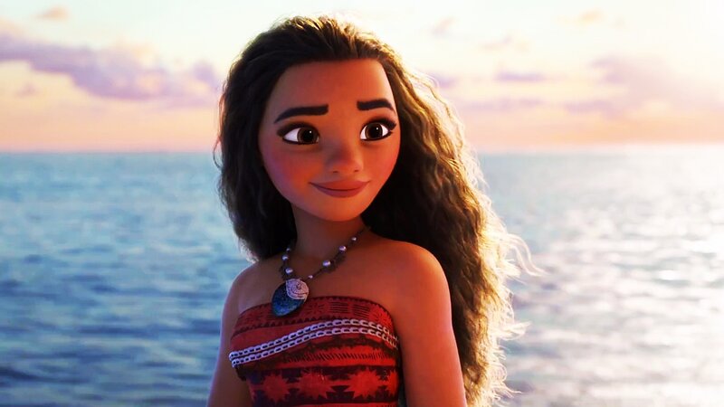 Moana on a Beach