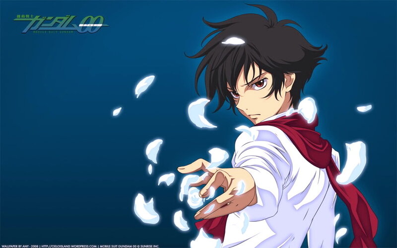 Mobile Suit Gundam 00 character art