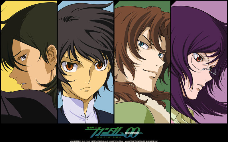 Mobile Suit Gundam 00 character lineup