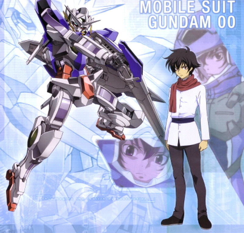 Mobile Suit Gundam 00 promotional art