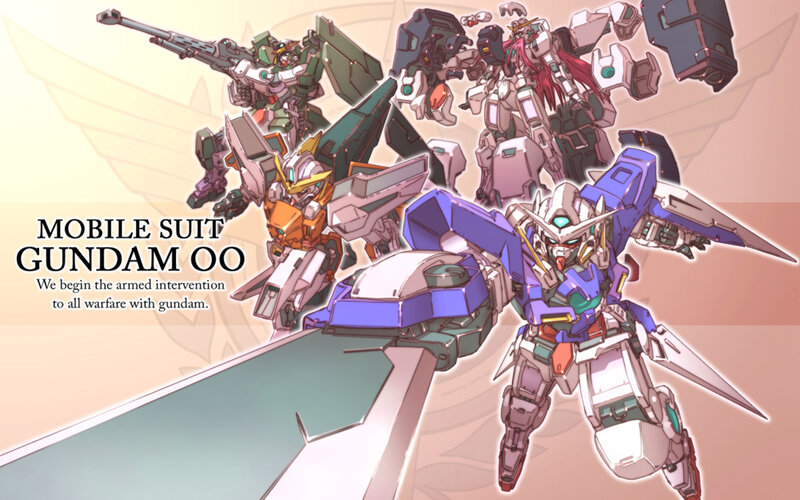 Mobile Suit Gundam 00 promotional art