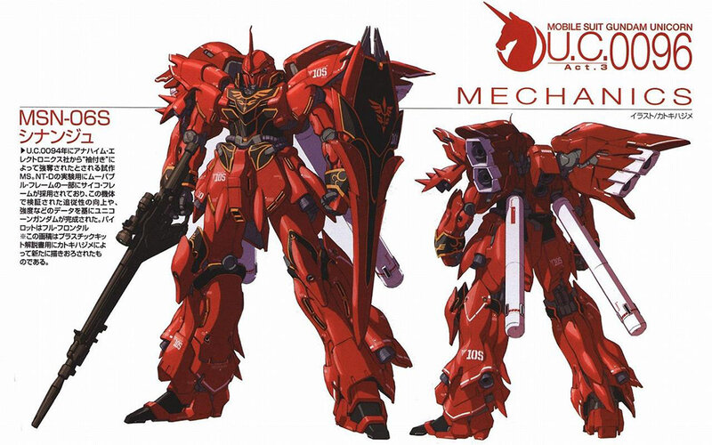 Mobile Suit Gundam Unicorn MSN-06S