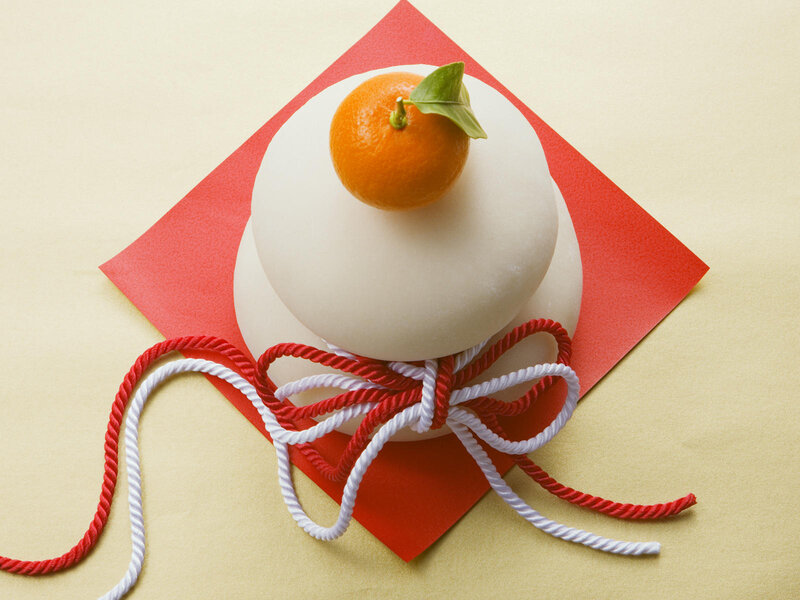 Mochi with Tangerine