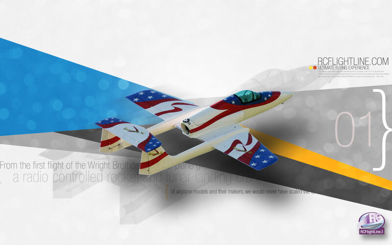 Model Airplane in Flight — Blue, Dynamic