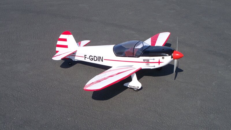 Model Airplane on Tarmac