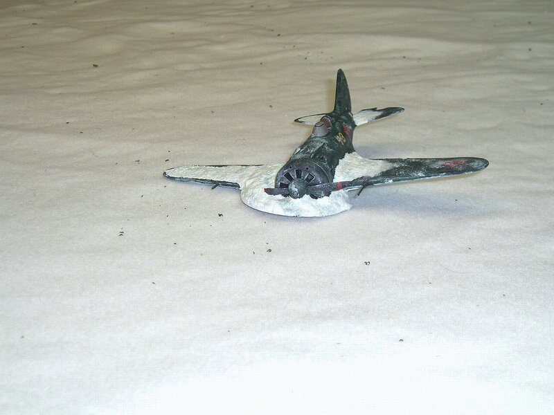 model airplane on white surface