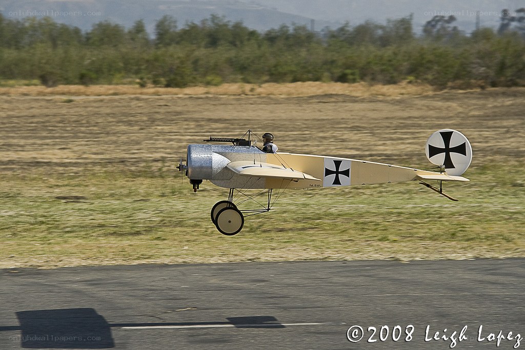 model airplane taking off