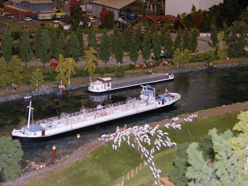 Model Boats on Canal