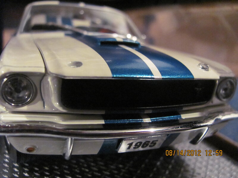 Model Car Front View — White