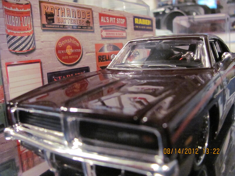 Model Car on Display