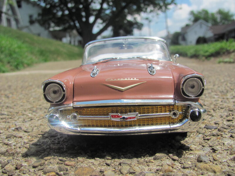 Model Car on Gravel
