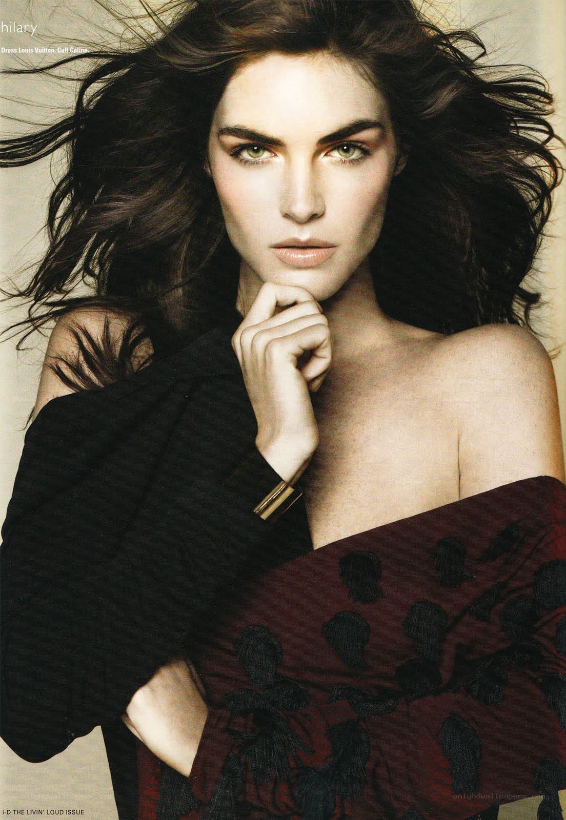 model in fashion editorial