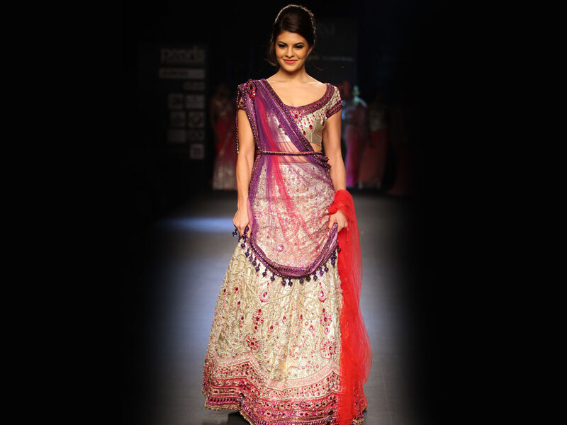Model in Lehenga