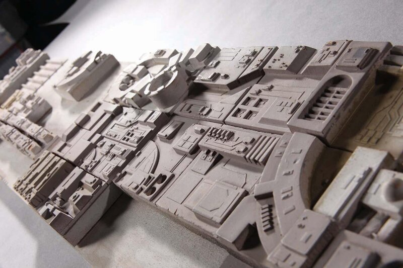 model of a futuristic city