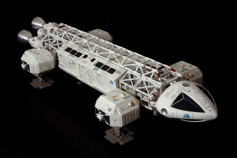model of a futuristic spacecraft