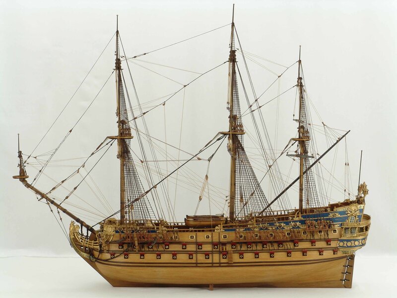 model of a historic sailing ship