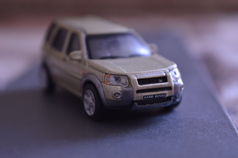 Model of a Land Rover