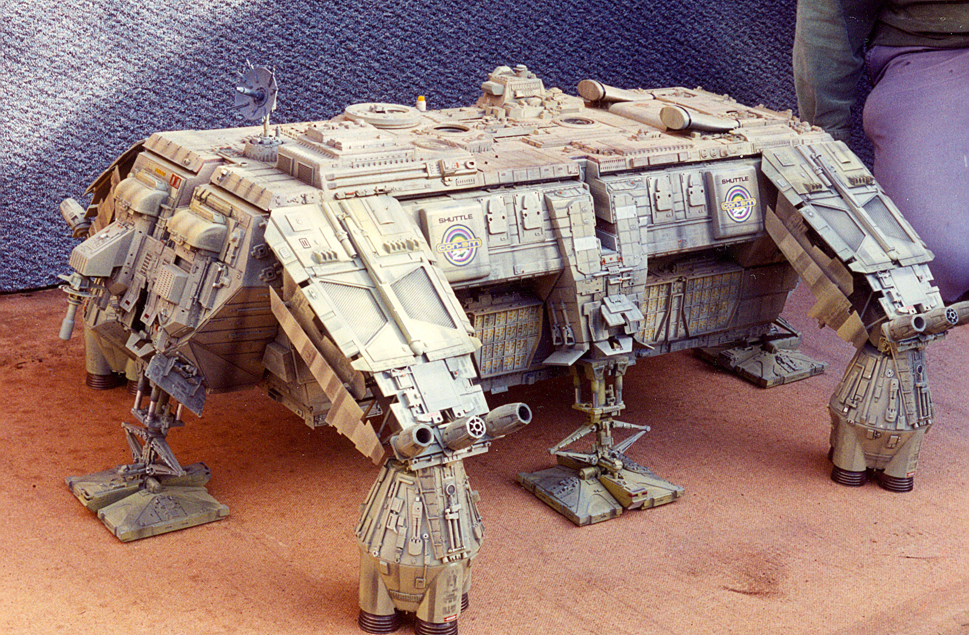 model of a sci-fi walker