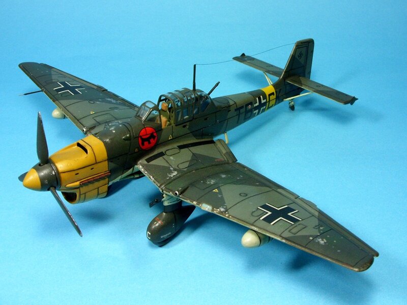 Model of German Dive Bomber