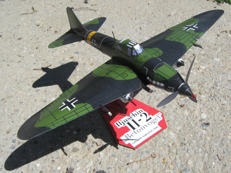 Model of Il-2 Aircraft