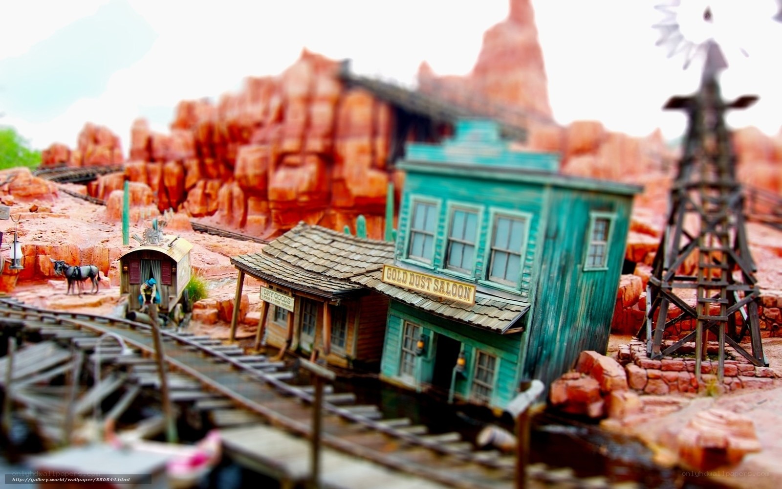 model of old west town