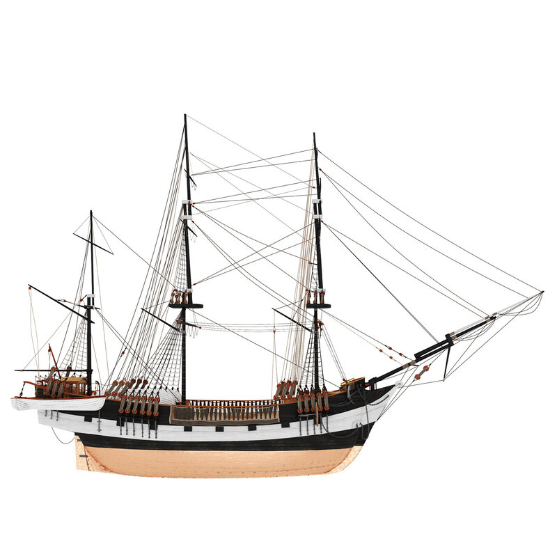 Model of Sailing Ship