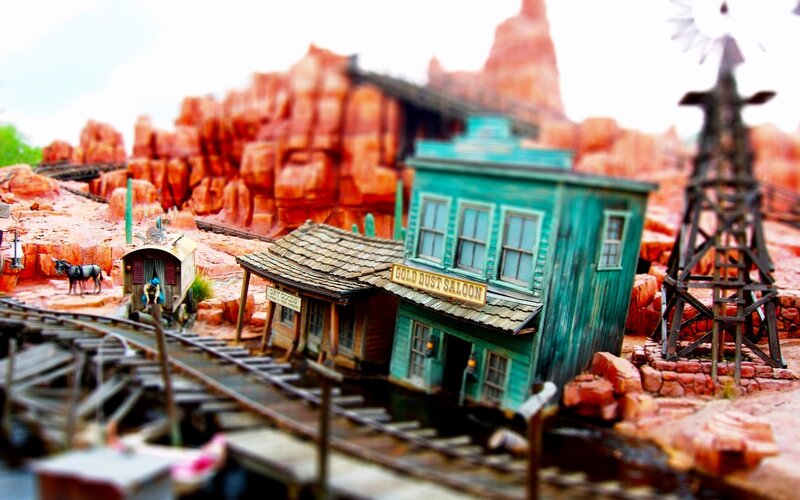 Model of Western Town