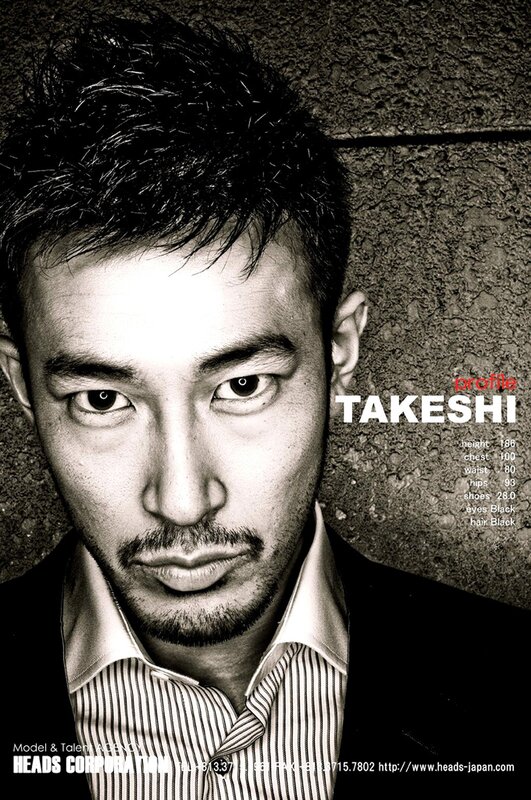 model profile of Takeshi