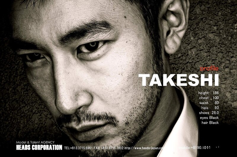 model profile: takeshi
