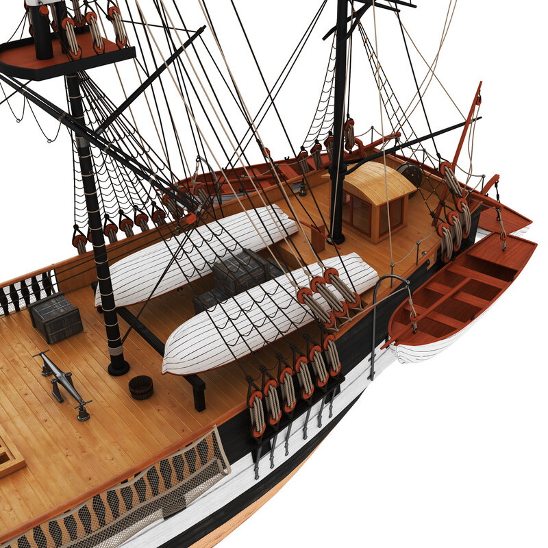 Model Ship Deck