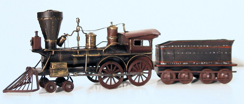 model steam locomotive