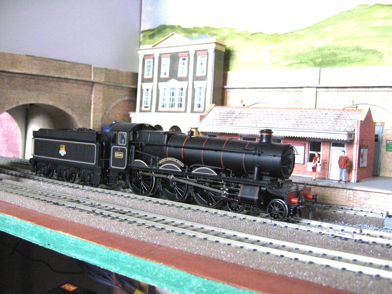 Model Steam Train — Black, Calm
