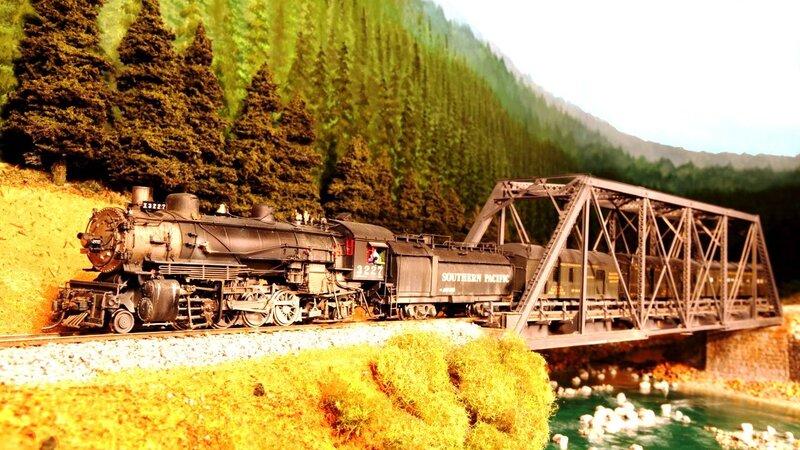 Model Steam Train