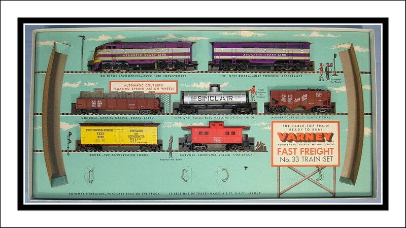 Model Train Set — Teal