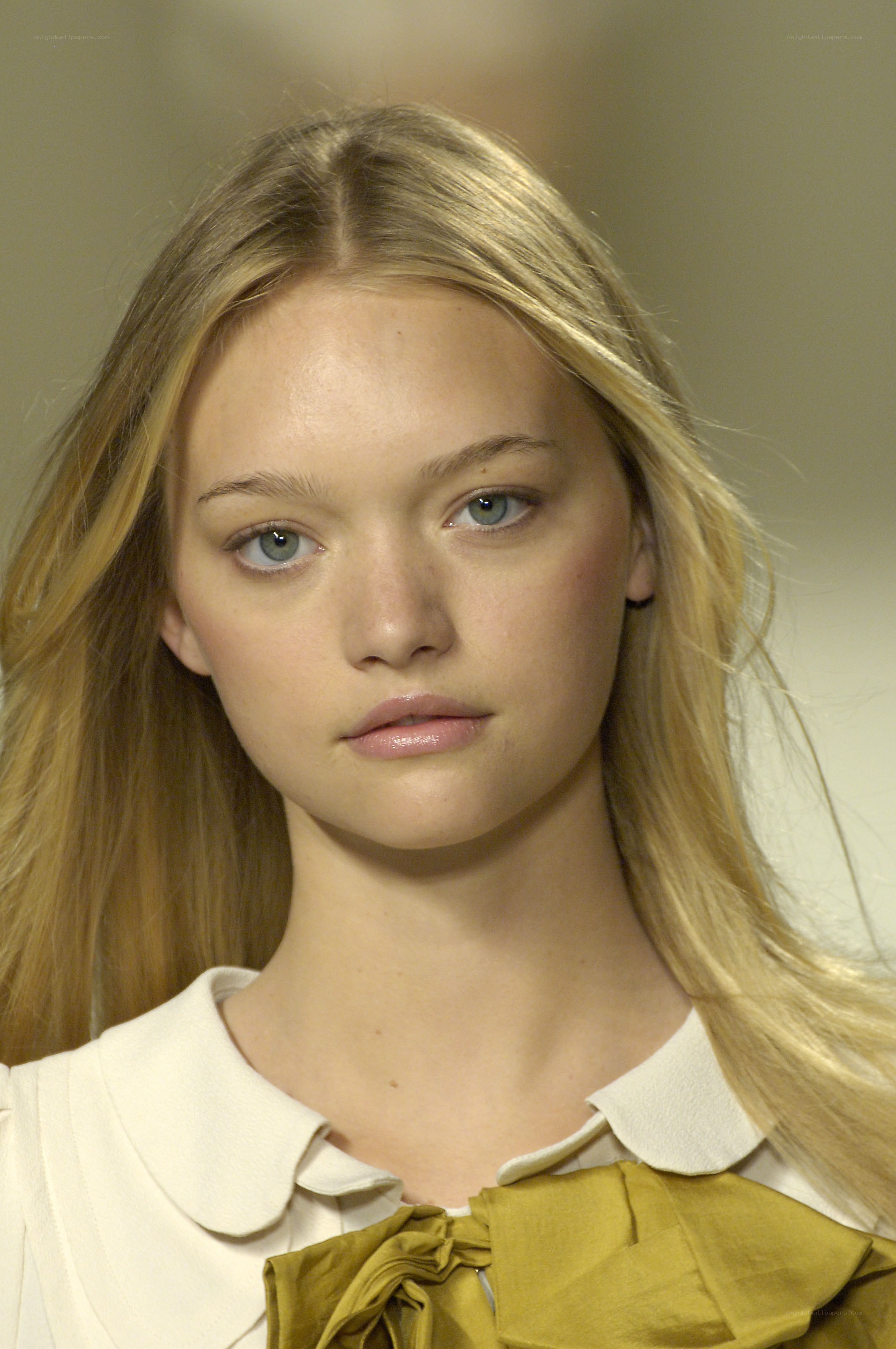 model with blonde hair