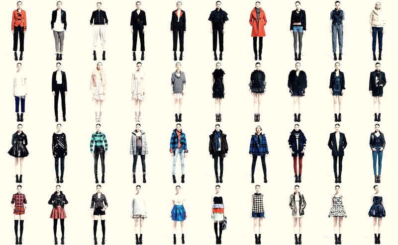 Models in Fashion Outfits