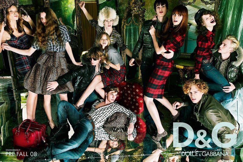 Models in Fashion Poses — Green