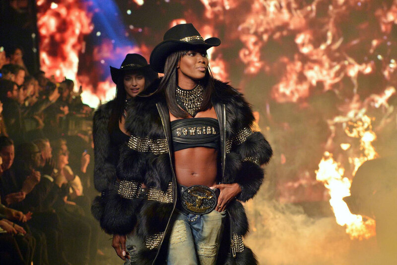 Models on Runway — Black
